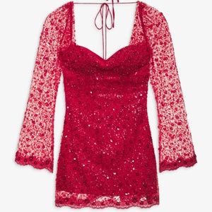 For Love & Lemons Gwendolyn Mini Dress